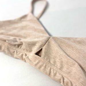 Alo Yoga Blush Nude Pink Lounge Bra